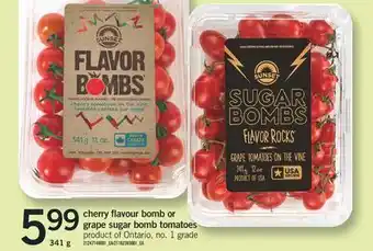 Fortinos CHERRY FLAVOUR BOMB OR GRAPE SUGAR BOMB TOMATOES, 341 G offer