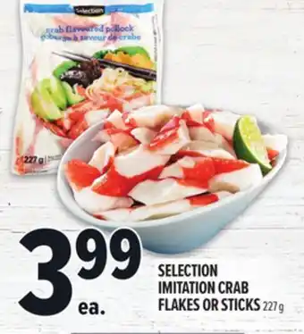 Metro SELECTION IMITATION CRAB FLAKES OR STICKS offer