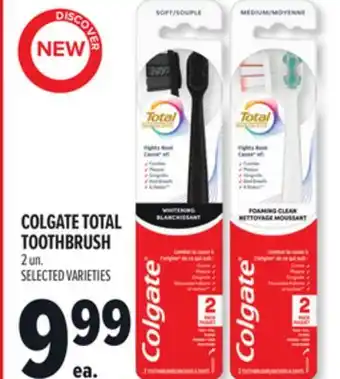 Metro COLGATE TOTAL TOOTHBRUSH offer