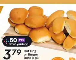 Sobeys Hot Dog or Burger Buns offer