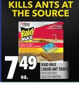 Metro RAID MAX LIQUID ANT TRAPS offer