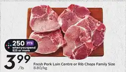 Sobeys Fresh Pork Loin Centre or Rib Chops offer
