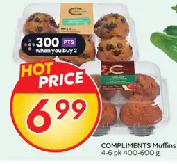 Sobeys COMPLIMENTS Muffins offer