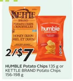 Sobeys HUMBLE Potato Chips offer