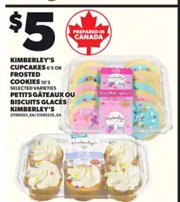 Independent Grocer KIMBERLEY'S CUPCAKES 6'S OR FROSTED COOKIES 10'S offer