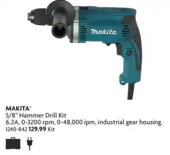 Home Hardware 5/8 Hammer Drill Kit offer