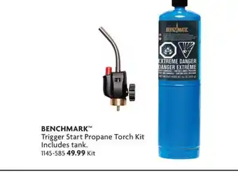 Home Hardware Trigger Start Propane Torch Kit Includes tank offer