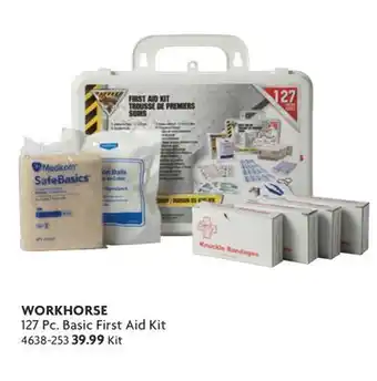 Home Hardware 127 Pc. Basic First Aid Kit offer