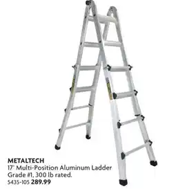 Home Hardware 17' Multi-Position Aluminum Ladder offer