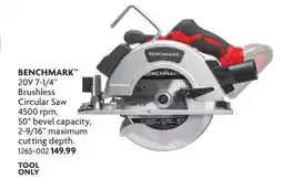 Home Hardware 20V Max 7-1/4 Circular Saw offer