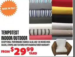 Len's Mill Stores Tempotest Indoor/outdoor offer