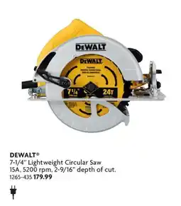 Home Hardware 7-1/4 Lightweight Circular Saw offer