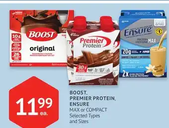 IDA Pharmacy BOOST, PREMIER PROTEIN, ENSURE offer