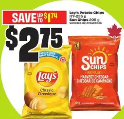 FreshCo Lay's Potato Chips 177-235 g Sun Chips 205 g offer