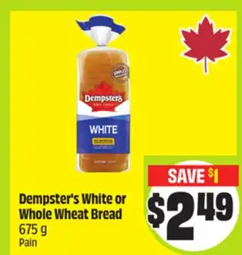 FreshCo Dempster's White of Whole Wheat Breads 675 g offer