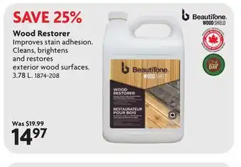 Home Hardware Wood Restorer offer