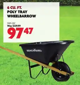 Home Hardware Benchmark 6 FT. POLY TRAY WHEELBARROW offer