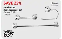 Home Hardware Rancho 3 Pc. Bath Accessory Set offer