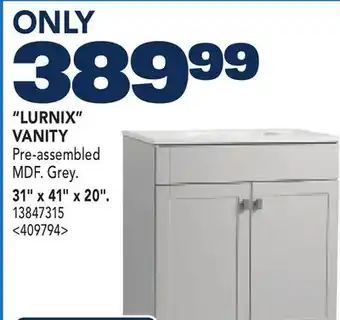 RONA VALU+ LURNIX VANITY offer