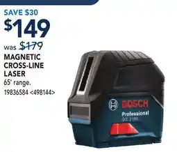 RONA MAGNETIC CROSS-LINE LASER offer