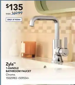 RONA Zyla 1-HANDLE BATHROOM FAUCET offer