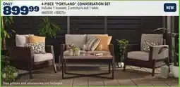 RONA 4-PIECE PORTLAND CONVERSATION SET offer