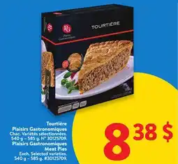 Walmart Plaisirs Gastronomiques Meat Pies offer