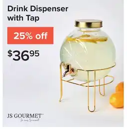 Linen Chest Drink Dispenser with Tap offer