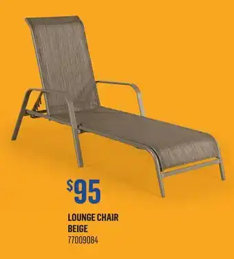 Canac Lounge Chair offer