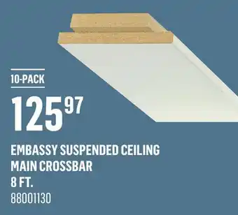 Canac Embassy Suspended Ceiling Main Crossbar offer