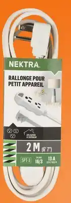 Canac Indoor Small Device Extension Cord offer