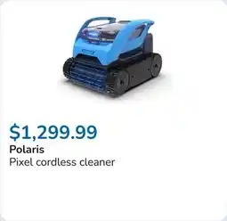 Club Piscine Pixel cordless cleaner offer