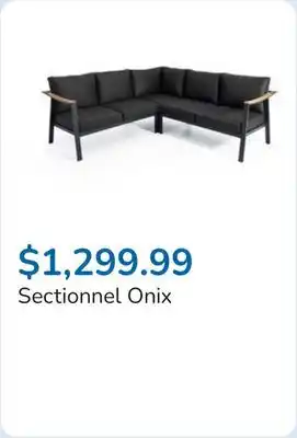 Club Piscine Sectionnel Onix offer