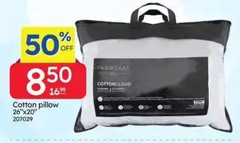 Rossy Cotton pillow 26 x 20 offer