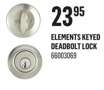 Canac Elements Keyed Deadbolt Lock offer