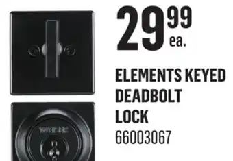 Canac Elements Keyed Deadbolt Lock offer