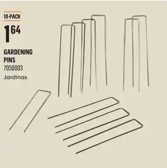 Canac Gardening Pins offer
