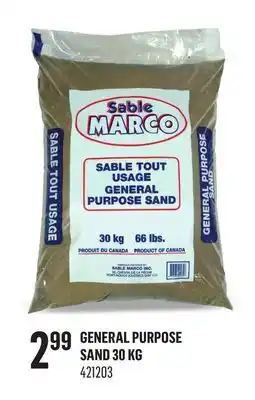 Canac General Purpose Sand 30 kg offer