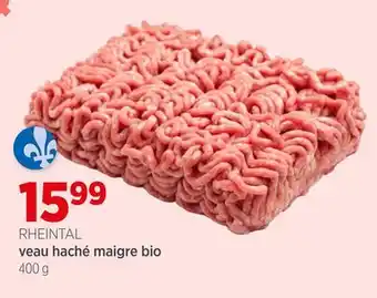 Avril veau haché maigre bio offer