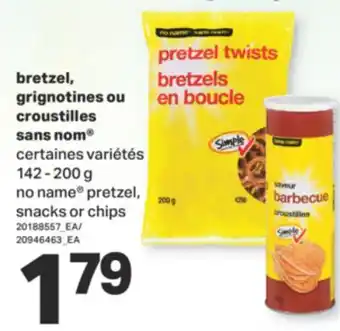 L'Intermarché BRETZEL, GRIGNOTINES OU CROUSTILLES, 142 - 200 g offer