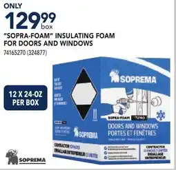 RONA Soprema SOPRA-FOAM INSULATING FOAM FOR DOORS AND WINDOWS offer