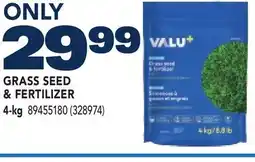 RONA VALU+ GRASS SEED & FERTILIZER offer