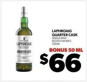 Real Canadian Liquorstore Laphroaig Quarter Cask offer
