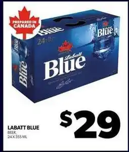 Real Canadian Liquorstore Labatt Blue offer