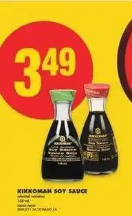 No Frills KIKKOMAN SOY SAUCE offer