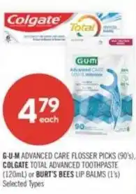 Shoppers Drug Mart Colgate total advanced toothpaste offer