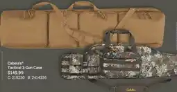 Cabela's Cabela's Tactical 3-Gun Case offer