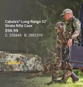 Cabela's Cabela's Long-Range 52 Strata Rifle Case offer