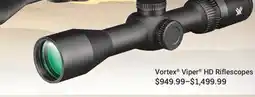 Cabela's Vortex Viper HD Riflescopes offer