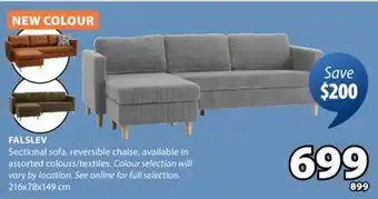 JYSK FALSLEV Sectional sofa offer